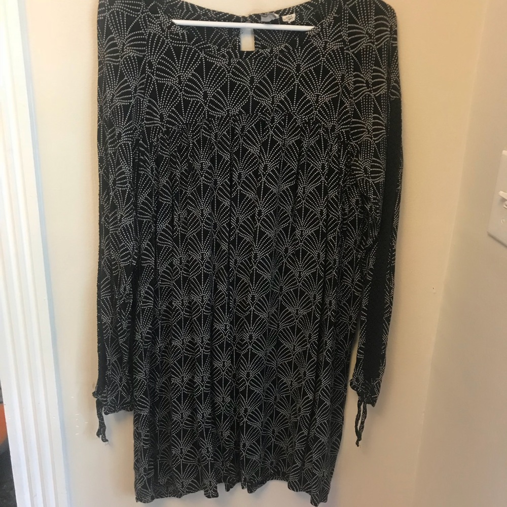 🐝 Roxy shift/swing print dress size L